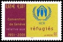 Cinquantenaire de la Convention de Genève - 4.50f multicolore