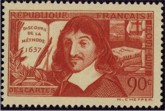 René Descartes de la methode - 90c rouge-brique