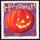Halloween 2001 - 3.00f multicolore émis en bloc feuillet n°40