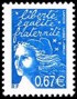 Luquet - 0.67€  bleu outremer