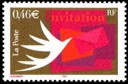 Timbre pour invitations - 0.46€ multicolore