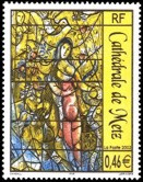 Cathédrale de Metz - 0.46€ multicolore