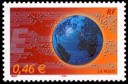 Le monde en réseau destiné au courrier des Entreprises - 0.46€ multicolore