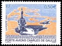 Bâtiment de guerre - Porte-avions Charles de Gaulle - 0.50€ multicolore