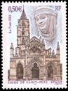 Eglise de Saint-Père Yonne - 0.50€ multicolore