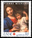 Timbre du carnet Croix-rouge de 2003 - 0.50€ multicolore