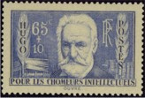 Victor Hugo - 65c + 10c outremer
