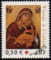 Timbre du carnet Croix-rouge de 2004 - 0.50€ multicolore