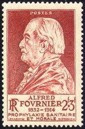 Alfred Fournier - 2f + 3f brun-rouge