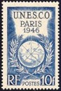 U.N.E.S.C.O. - 10f bleu