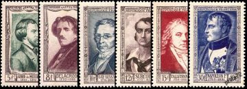 Série Napoléon - 6 timbres