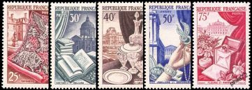 Série Métiers d'Arts - 5 timbres