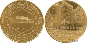 Médaille souvenir de la Monnaie de Paris - Le Vieux-mans