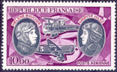 Hélène Boucher et Maryse Hilsz - 10.00f violet et noir