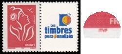 Lamouche tirage gommé - TVP rouge logo Tpp