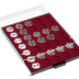 Médaillier numismatique MB tiroir de 35 cases pour 2 euros sous capsules