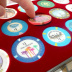 Médaillier MB tiroir cases circulaires pour 30 jetons de poker