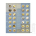 Feuilles pré-imprimées numismatiques CARAVELLE 2 euros commémoratives 2012 avec ateliers allemands - Hors 10 ans de l'euro