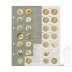 Feuilles pré-imprimées numismatiques CARAVELLE 2 euros commémoratives 2013 avec ateliers allemands