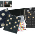 Album PREMIUM Universel monnaies du monde avec 4 feuilles panachées pour 134 monnaies