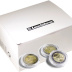 Capsules rondes CAPS pour monnaies de 26 mm (2 euros) - boite de 100