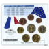 Coffret série monnaies euro France miniset 2010 Brillant Universel - France Lille Europe et les TGV