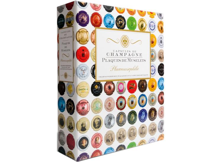 Album GRANDE CHAMP avec 10 feuilles pour 420 capsules de champagne