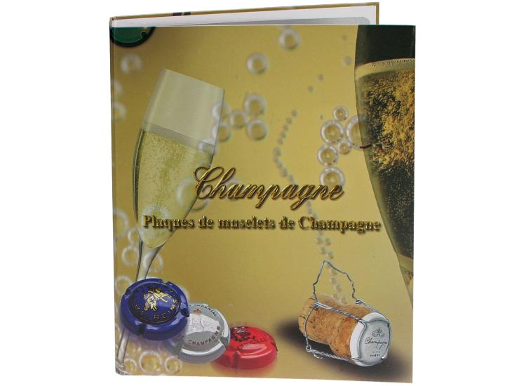 SAFE-ID - Articles de collectionneurs - iD-Safe Album Champagne avec 4  feuilles pour 252 Capsules de Champagne 7880SP