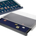 Médaillier PRESTIGE tiroir de 1 case fond plat amovible bleu pour Pin s ou Insignes