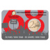 2 euros Belgique 2018 Coincard version Française - 50 ans révolte étudiante Mai 1968