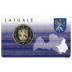 2 euros Lettonie 2017 BU Coincard Latgale