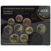 Lot de 5 coffrets série monnaies euro Allemagne 2018 Brillant Universel