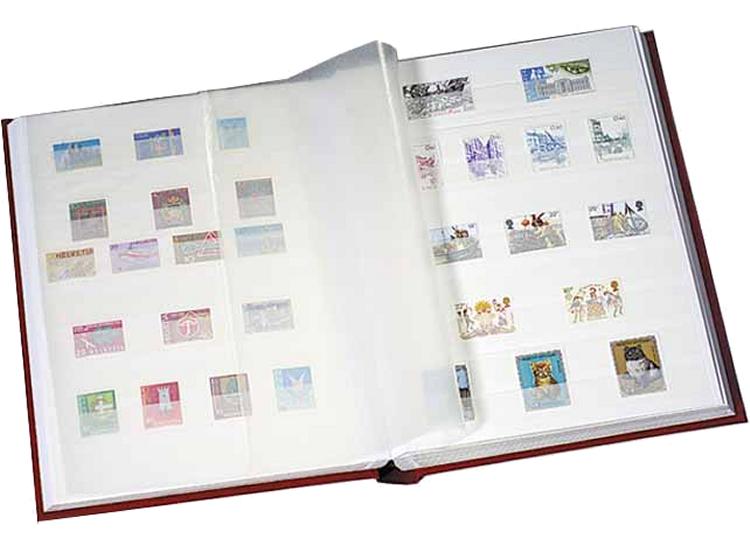 Classeur de timbres - LEUCHTTURM - 64 pages noires - matériel philatélique