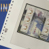 Feuilles préimprimées LINDNER-T France 2014 pour Mini-feuillets Année du Serpent 2013 avec pochettes recto verso
