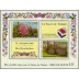 Salon européen loisirs du timbre - Parc floral de Paris 1993 - bloc de 4 timbres