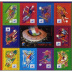 Coupe du monde de football - France 1998 - bloc de 10 timbres