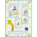 Le Petit Prince - Fondation Saint Exupéry 1998 - bloc de 5 timbres