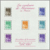 Couleurs de Marianne en Francs I 2001 - bloc de 7 timbres