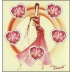 Saint Valentin - Coeurs Torrente 2003 - bloc de 5 timbres
