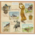 Capitales européennes - Luxembourg 2003 - bloc de 4 timbres