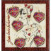 Saint Valentin - Coeurs Jean Louis Scherrer 2006 - bloc de 5 timbres