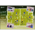 Coupe du Monde de football en Allemagne 2006 - bloc de 10 timbres