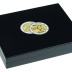 Coffret numismatique VOLTERRA Trio de luxe Black pour 105 pièces de 2 euros sous capsules