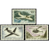 Série prototypes - 3 timbres MS 760 Paris, Caravelle et Hélicoptère Alouette