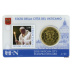 Lot de 4 StampCoincards Vatican 2018 CC série n°18 a n°21