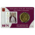 Lot de 4 StampCoincards Vatican 2017 CC série n°14 a n°17 pièces 50 cents Armoiries du pape François et timbres