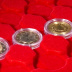 Coffret numismatique NERA M en simili cuir pour 5 séries euros sous capsules