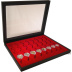 Coffret numismatique NERA M PLUS en simili cuir pour 5 séries euros sous capsules