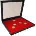 Coffret numismatique NERA M PLUS en simili cuir de 35 cases carrées pour monnaies jusqu'à 36 mm ou médailles touristiques