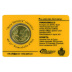 StampCoincard Saint-Marin pièce 50 cents 2012 CC et timbre 0.65 palais du Gouvernements